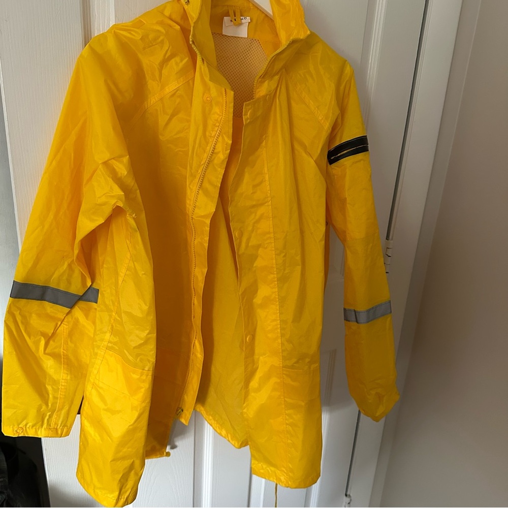 Yellow Rain Jacket